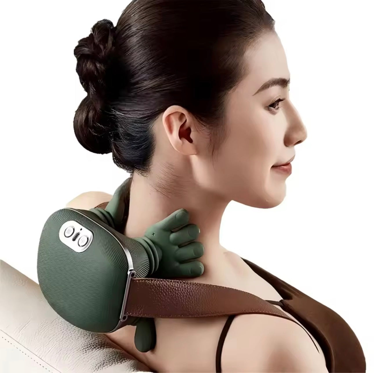 Masseur Électrique Cervical & Épaules – Massage Shiatsu Professionnel Anti-Douleur