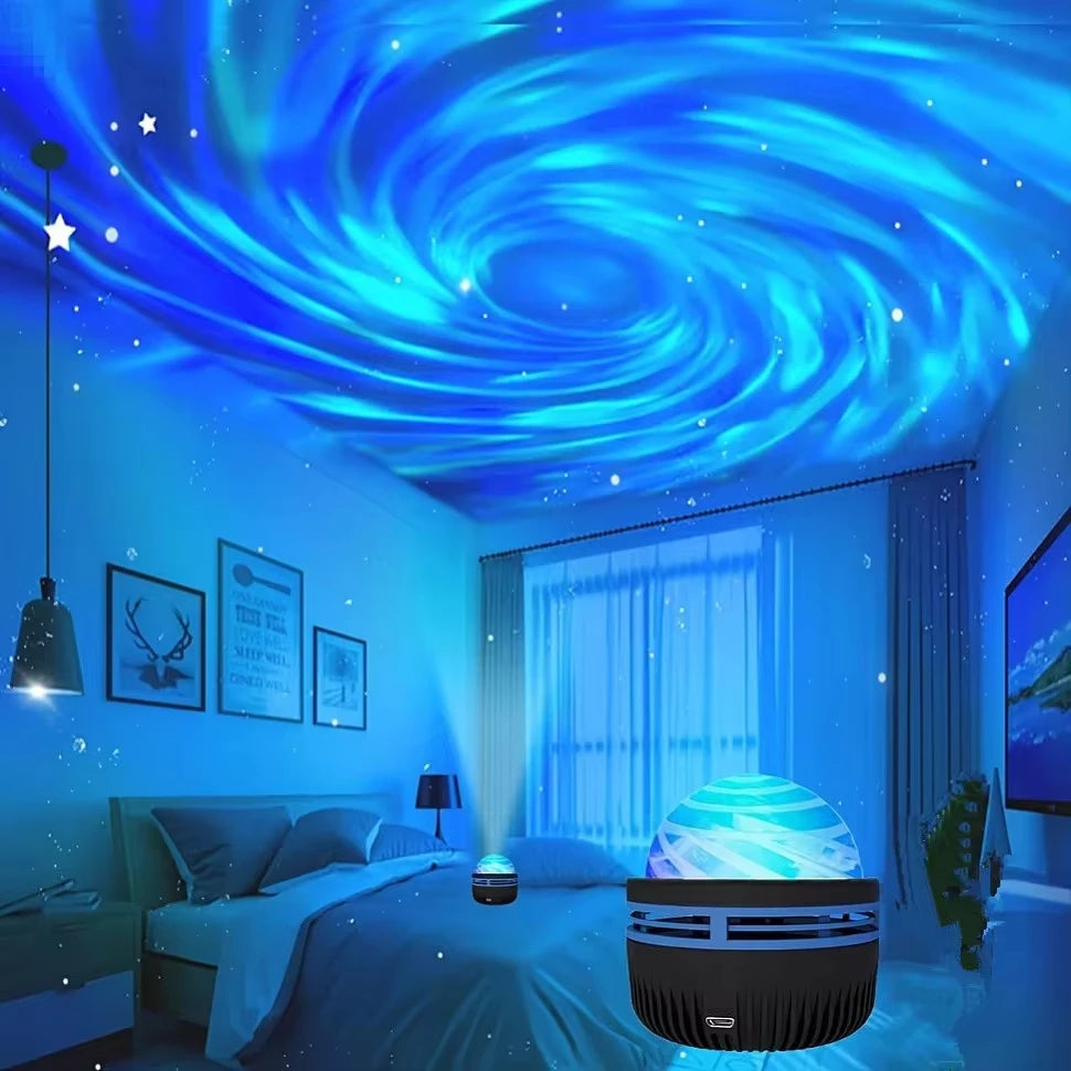 Projecteur de Galaxie LED - Ambiance Étoilée pour Chambre