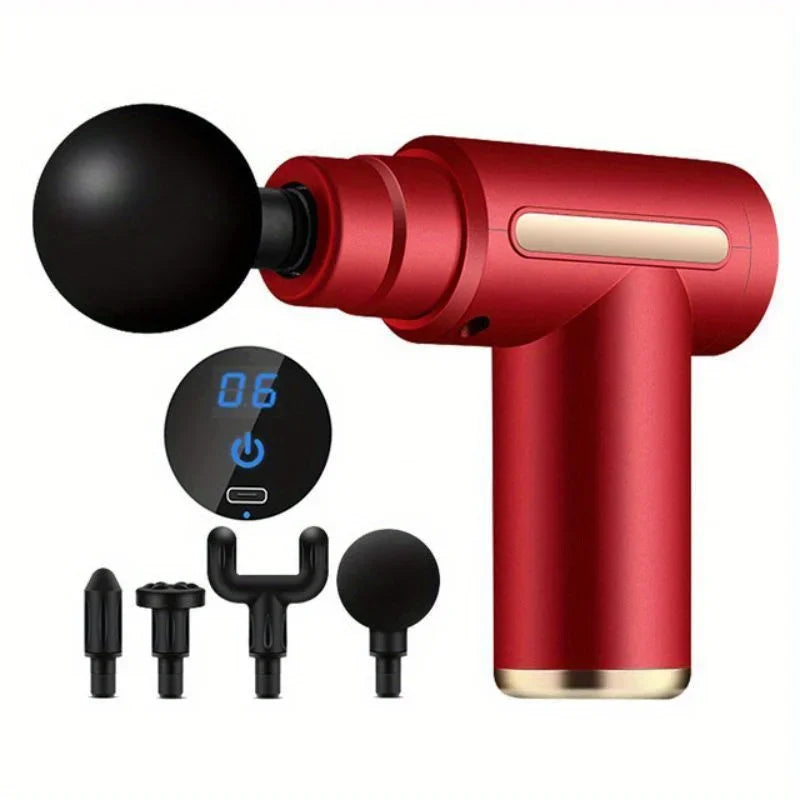 Pistolet de Massage Musculaire Professionnel – Récupération Sportive Anti-Douleur