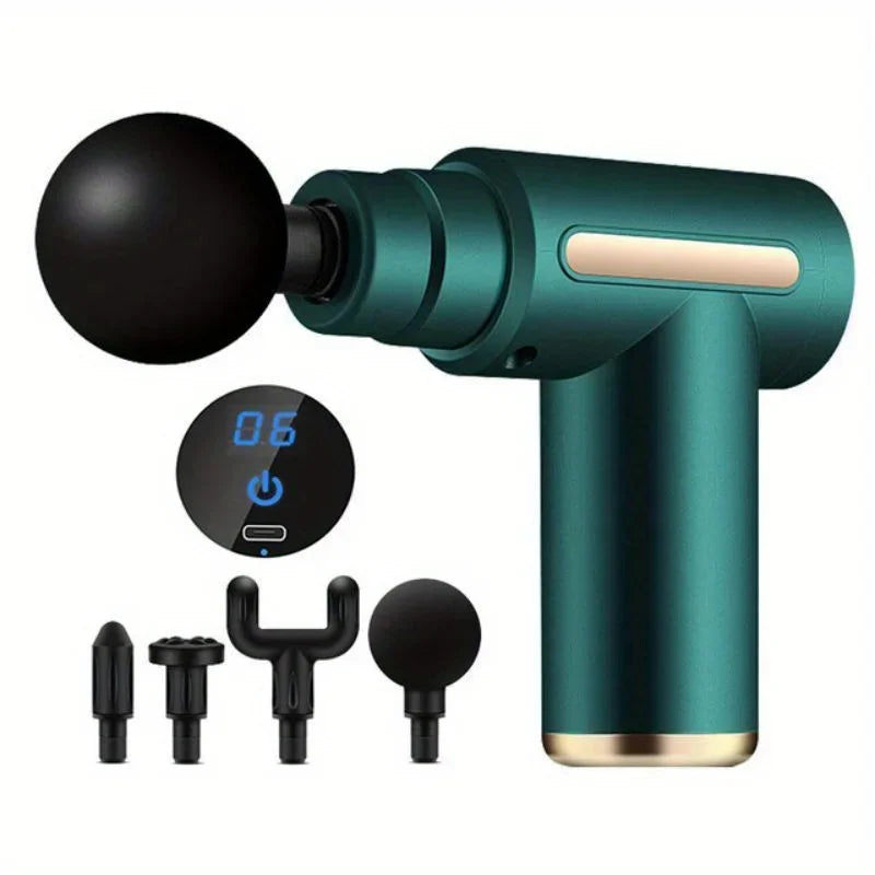 Pistolet de Massage Musculaire Professionnel – Récupération Sportive Anti-Douleur