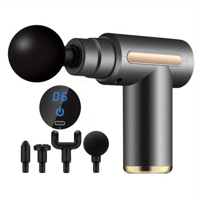Pistolet de Massage Musculaire Professionnel – Récupération Sportive Anti-Douleur