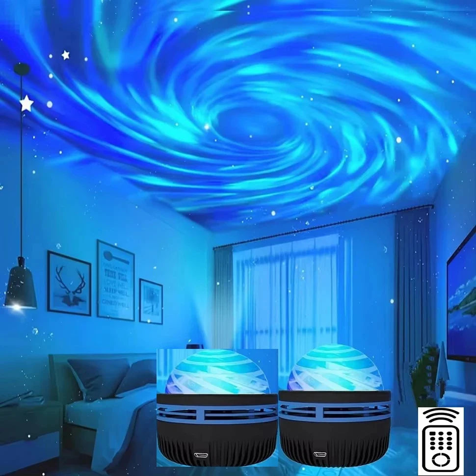Projecteur de Galaxie LED - Ambiance Étoilée pour Chambre